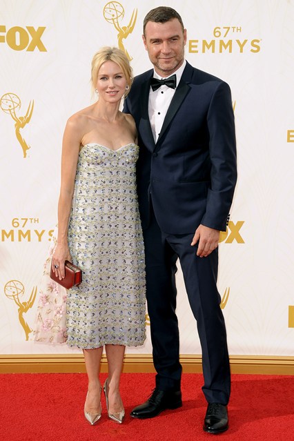 Naomi Vots sa suprugom Livom Šrajberom