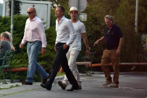 01.09.2016., Sibenik - Najpopularniji holivudski glumac danasnjice Brad Pitt prosetao gradom. Photo: Hrvoje Jelavic/PIXSELL