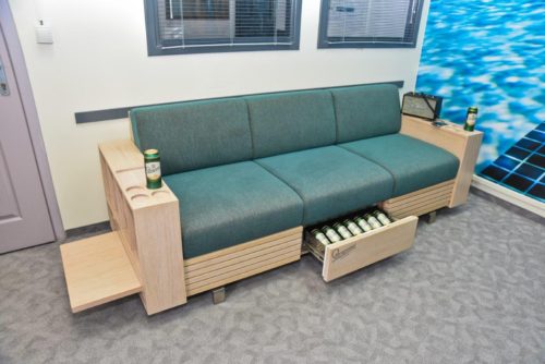 Staropramen sofa