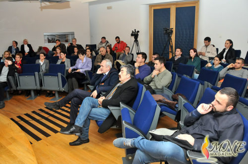 Detalj sa promocije knjige u Podgorici 